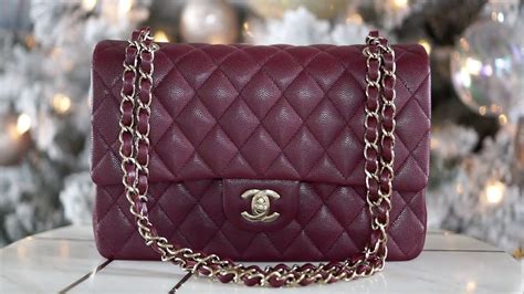 chanel new medium so black|chanel burgundy review.